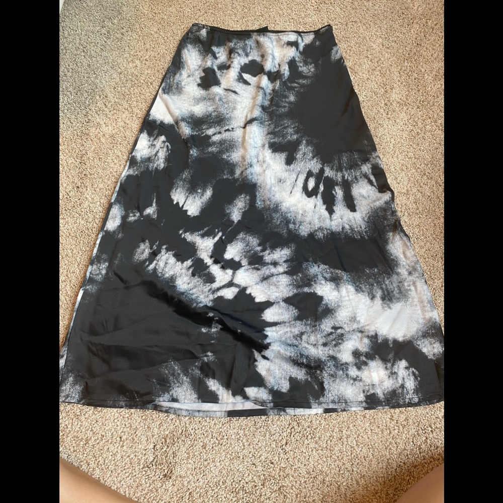 Target tie dye long skirt